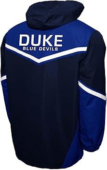2Bhip NCAA Duke Blue Devils Adult Half Zip Water-resistant